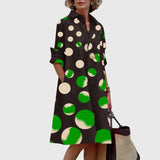 Paige™ - Eleganta Kleita Ar Kabatām