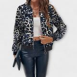 Jessica | Eleganta leopardu raksta jaka