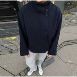 Ashley | Luksusa Dubultā Rindas Īsais Mētelis