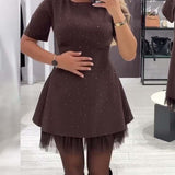 Kassija - A-Line Pārlikuma Kleita