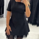 Kassija - A-Line Pārlikuma Kleita
