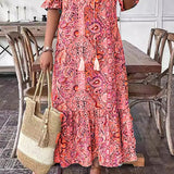 Gene | Boho Grace Midi Kleita