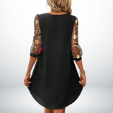 Jolie – Eleganta Mini Kleita ar V-veida Izgriezumu