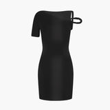 Kailijas savērptā mini kleita