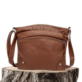 Kelly™ | Eleganta ādas plecu soma