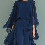 Aurelia | Elegants plūstošs vakara kombinezons