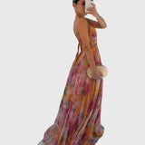 Giselle™ | Ziedu Maxi Kleita