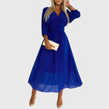 Chloe™ | Viegls Zīda Šifona Kleita