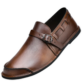 Siksniņu ādas loafers