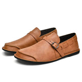Siksniņu ādas loafers