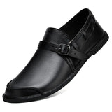 Siksniņu ādas loafers