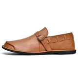 Siksniņu ādas loafers