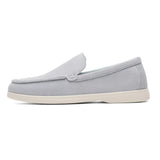 Vīriešu zamšādas slip-on mokasīni