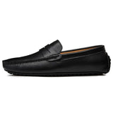 Vīriešu ādas vasaras slip-on mokasīni