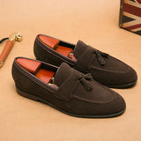 Vīriešu vieglie pušķu loafers