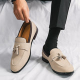 Vīriešu vieglie pušķu loafers