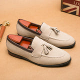 Vīriešu vieglie pušķu loafers