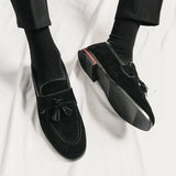 Vīriešu vieglie pušķu loafers