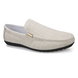 Vīriešu auduma slip-on braukšanas loafers