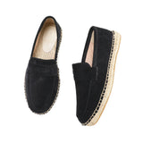 Vīriešu zamšādas espadrilles