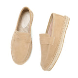 Vīriešu zamšādas espadrilles