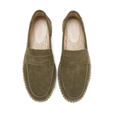 Vīriešu zamšādas espadrilles