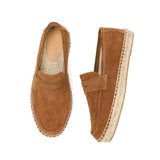 Vīriešu zamšādas espadrilles