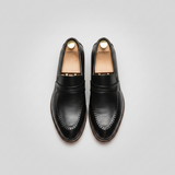 Vīriešu ādas uzvalka loafers