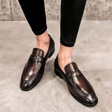 Vīriešu mīkstās ādas loafers