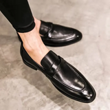 Vīriešu mīkstās ādas loafers