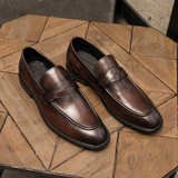 Vīriešu mīkstās ādas loafers