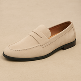 Vecā Nauda Suede Penny Loafers