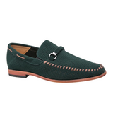 Vīriešu zamša slip-on mokasīni