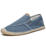 Vīriešu lina espadrilles