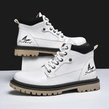 Vīriešu strukturētie ādas zābaki