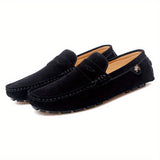 Vīriešu zamšādas penny loafers