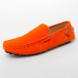 Vīriešu zamšādas penny loafers
