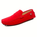 Vīriešu zamšādas penny loafers