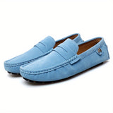 Vīriešu zamšādas penny loafers