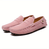 Vīriešu zamšādas penny loafers