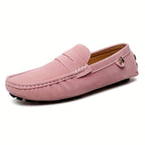 Vīriešu zamšādas penny loafers