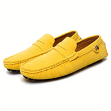Vīriešu zamšādas penny loafers