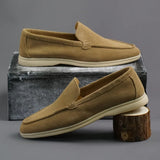 Vīriešu Smart-Casual Suede Loafers