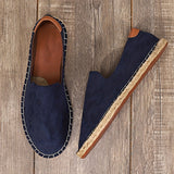 Vīriešu Slip-On Jutas Zoles Espadrilles