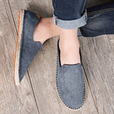Vīriešu Slip-On Jutas Zoles Espadrilles