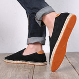 Vīriešu Slip-On Jutas Zoles Espadrilles