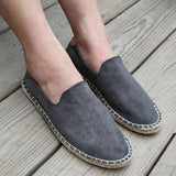 Vīriešu Slip-On Jutas Zoles Espadrilles