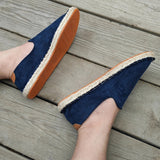 Vīriešu Slip-On Jutas Zoles Espadrilles