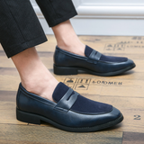 Vīriešu ādas penny loafers