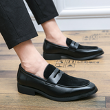 Vīriešu ādas penny loafers